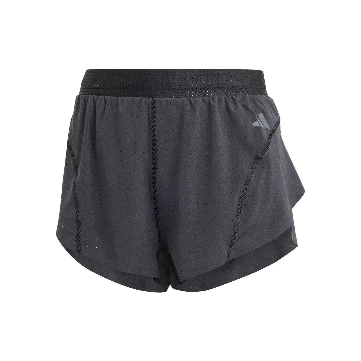 adidas Adizero Split Short Laufshorts Damen - schwarz,