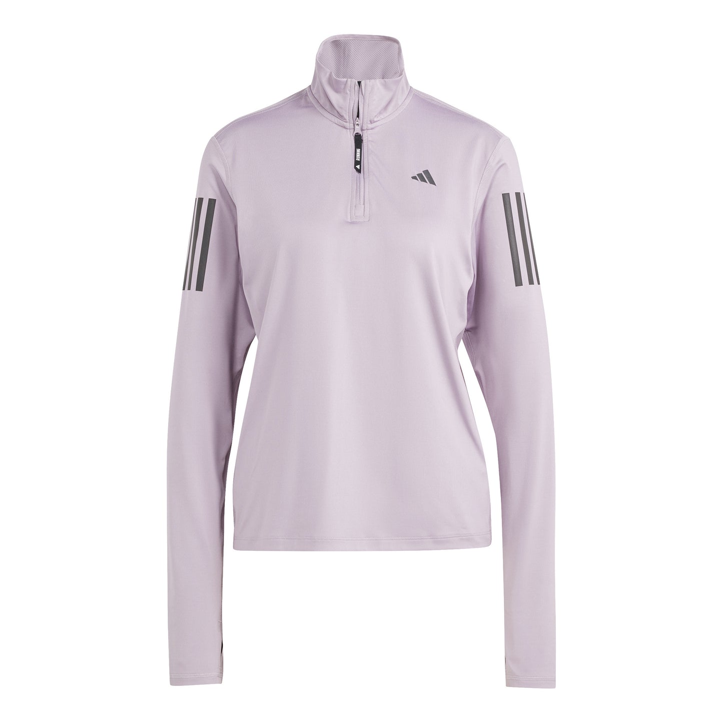 adidas Own the Run Half-Zip Longsleeve Damen - flieder,