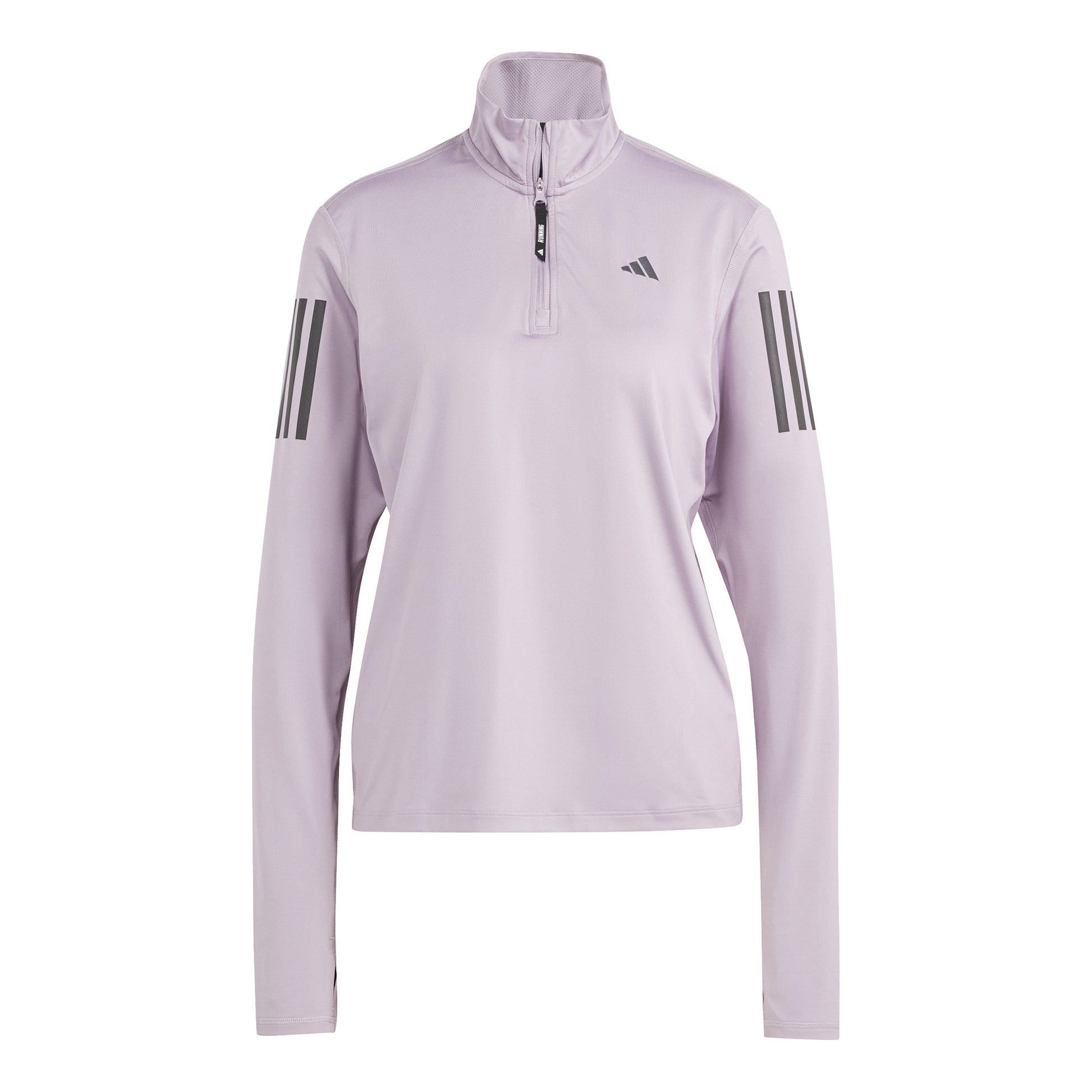 adidas Own the Run Half-Zip Longsleeve Damen - flieder,