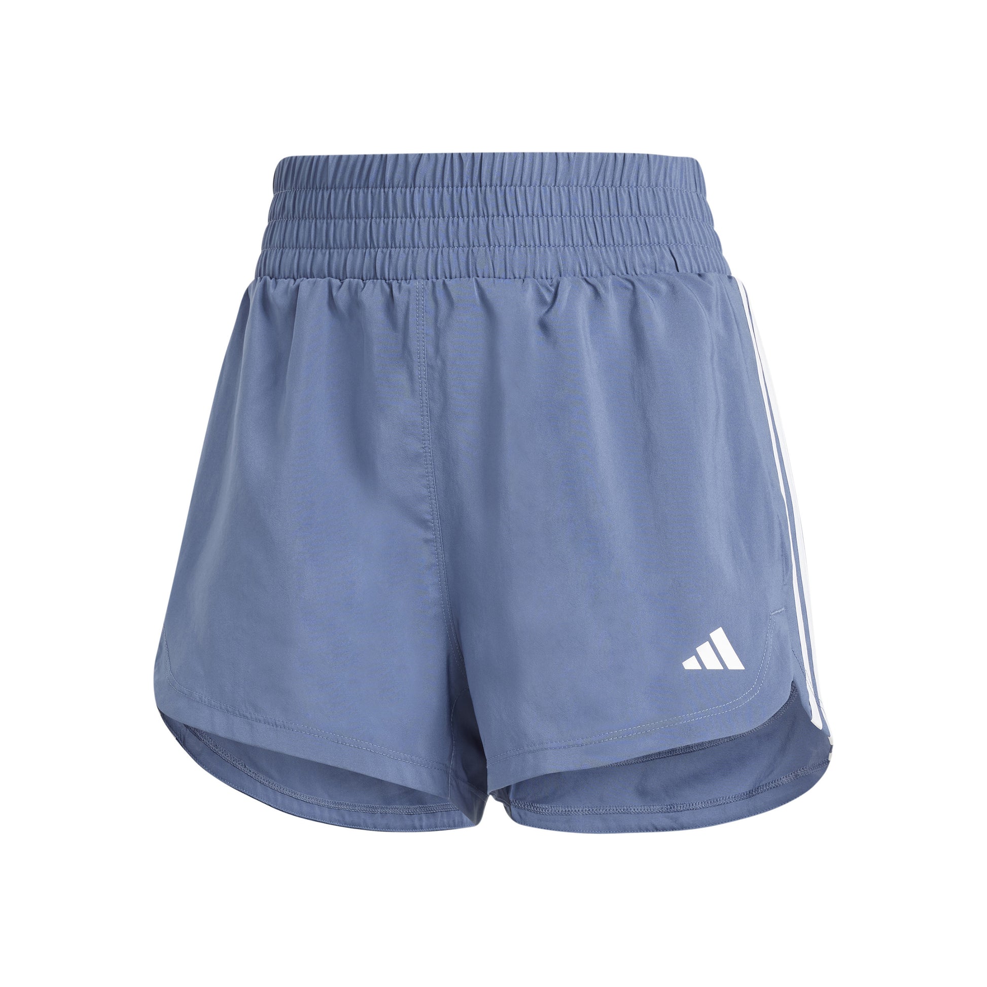 adidas Pacer Woven High Shorts Damen - dunkelblau,