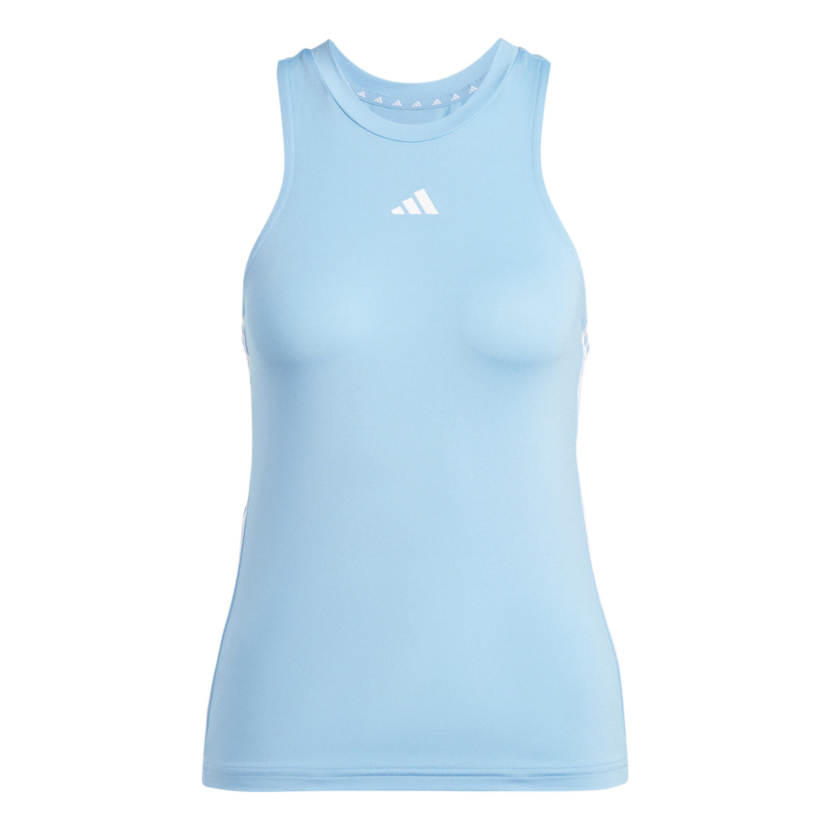 adidas Training Essential 3 Stripes Tank-Top Damen - blau, weiß