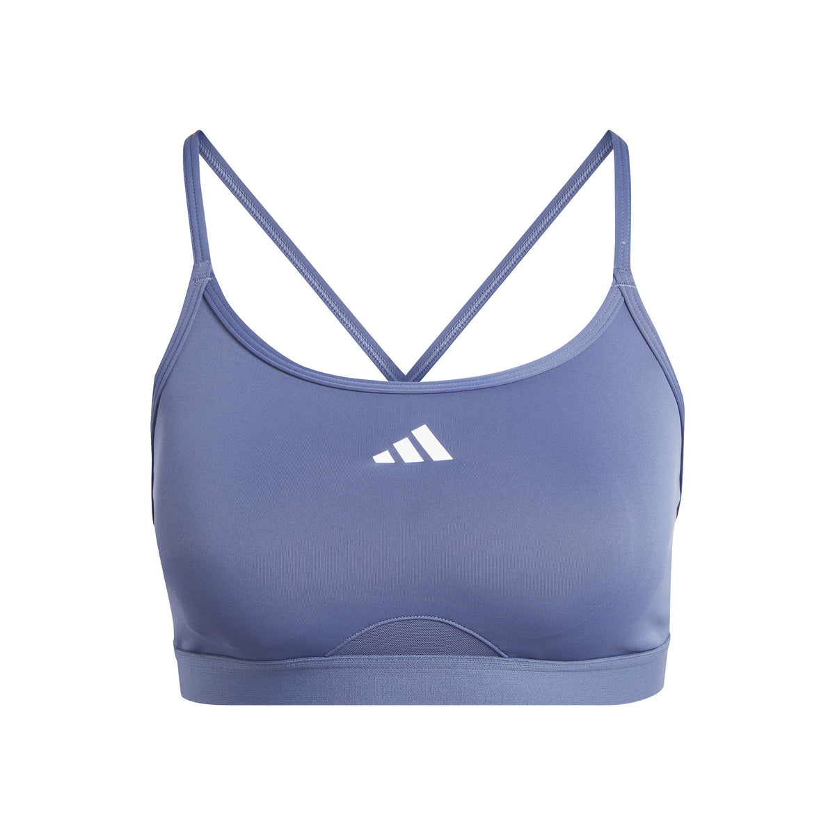 adidas Aeroimpact Low Support Sport-BH Damen - blaugrau