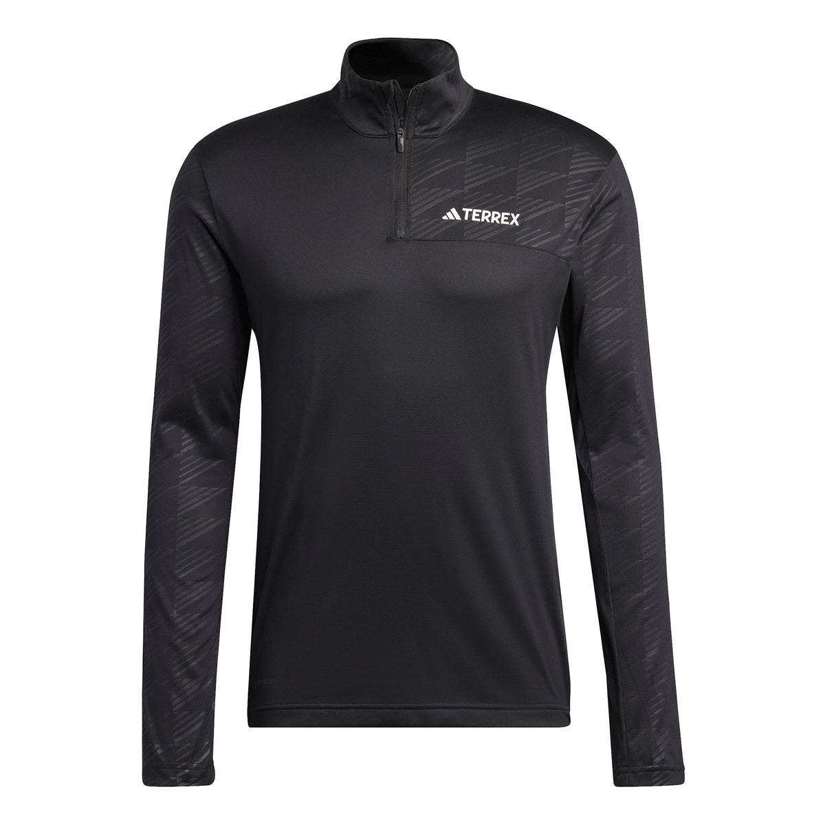 adidas Terrex MT Half-Zip Longsleeve Herren - schwarz,