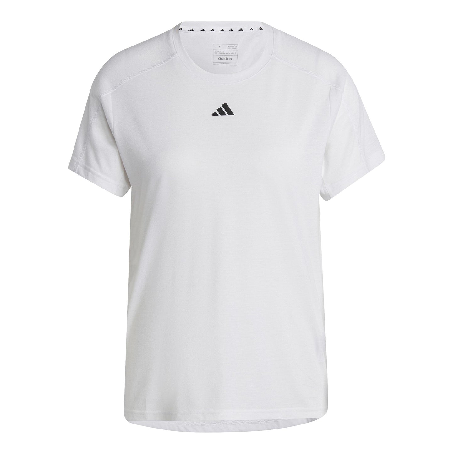 adidas Training Essentials Crew T-Shirt Damen - weiß,