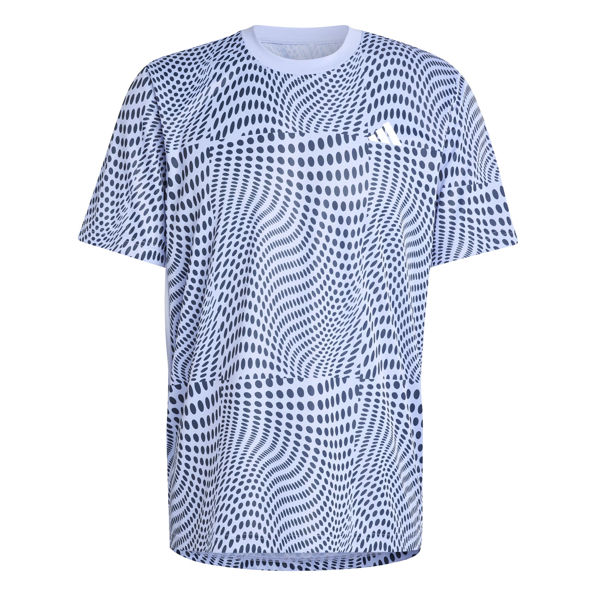 adidas Club Graphic T-Shirt Herren - weiß, blau