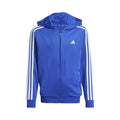Training ES 3 Stripes Full-Zip Sweatjacke Kinder - blau, weiß