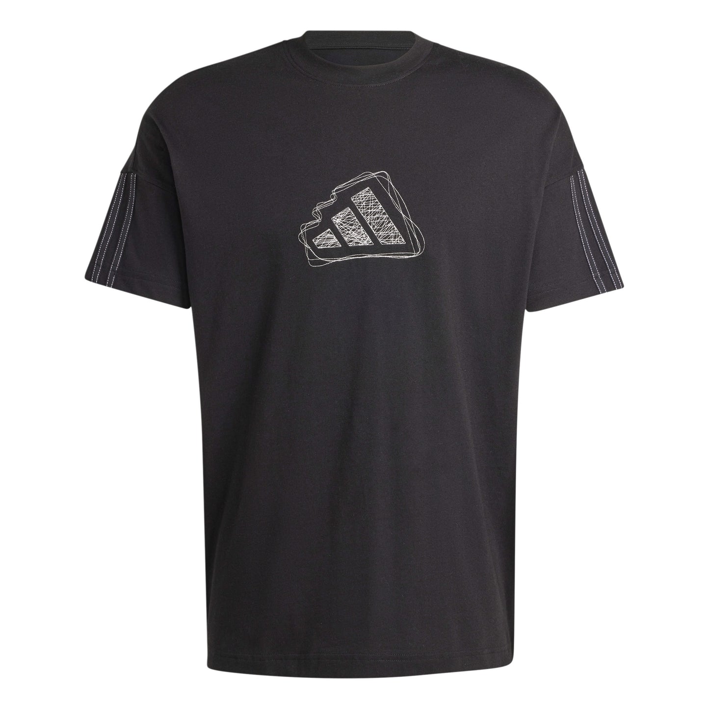 adidas All SZN French Terry T-Shirt Herren - schwarz,