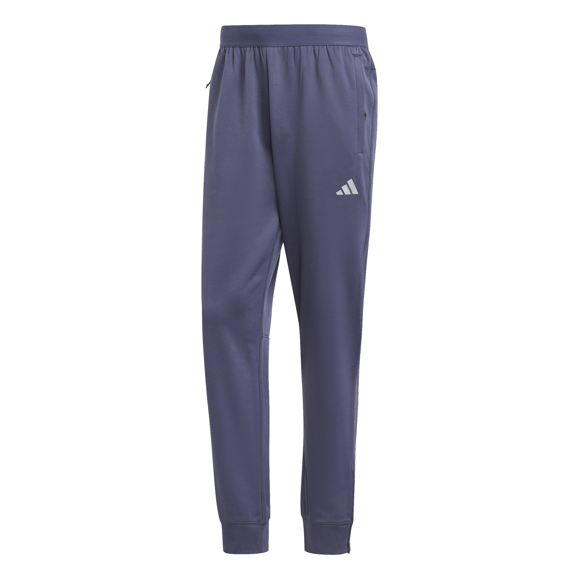 adidas 3 Bar Trainingshose Herren - blaugrau,