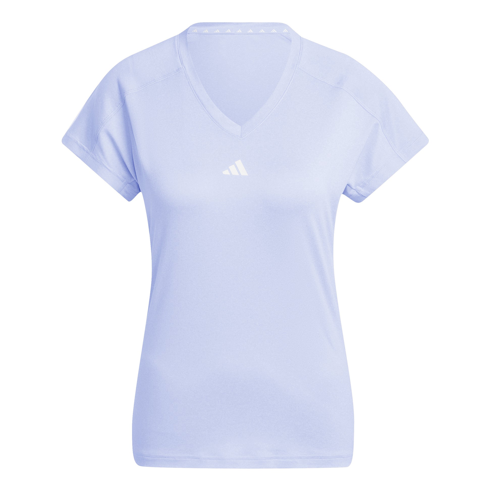 adidas Training Essentials T-Shirt Damen - hellblau,
