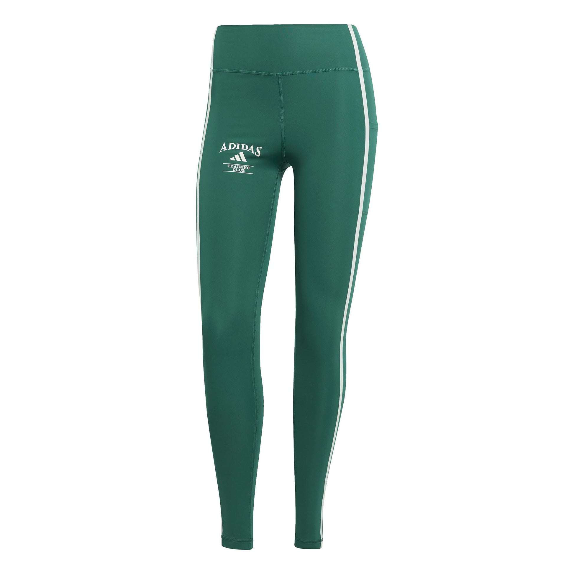 adidas Optime Heritage Tight Damen-Grün,Weiß