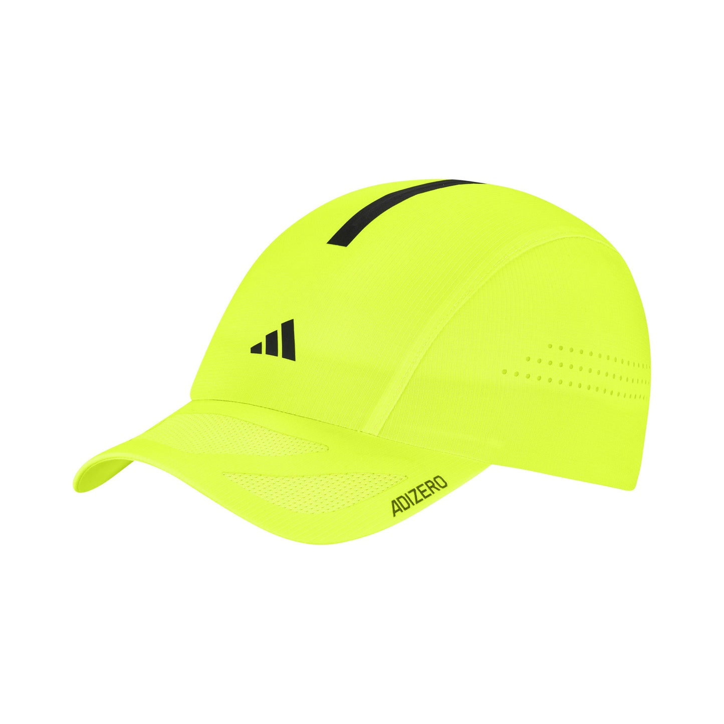 adidas adizero  Cap Unisex - neongelb, schwarz