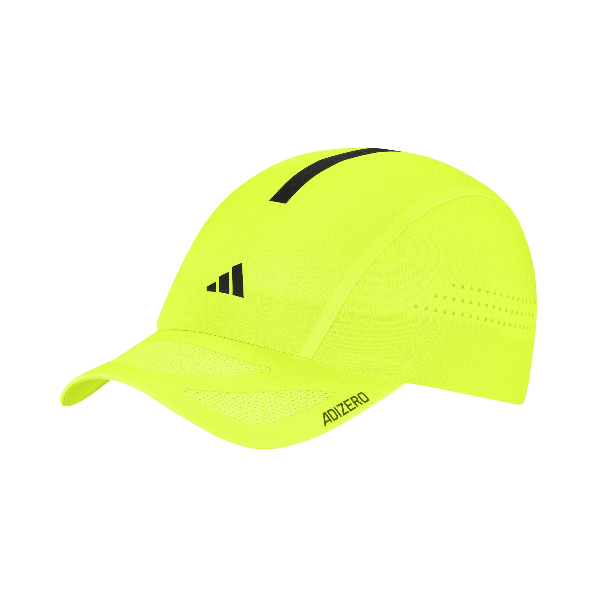 adidas adizero  Cap Unisex - neongelb, schwarz