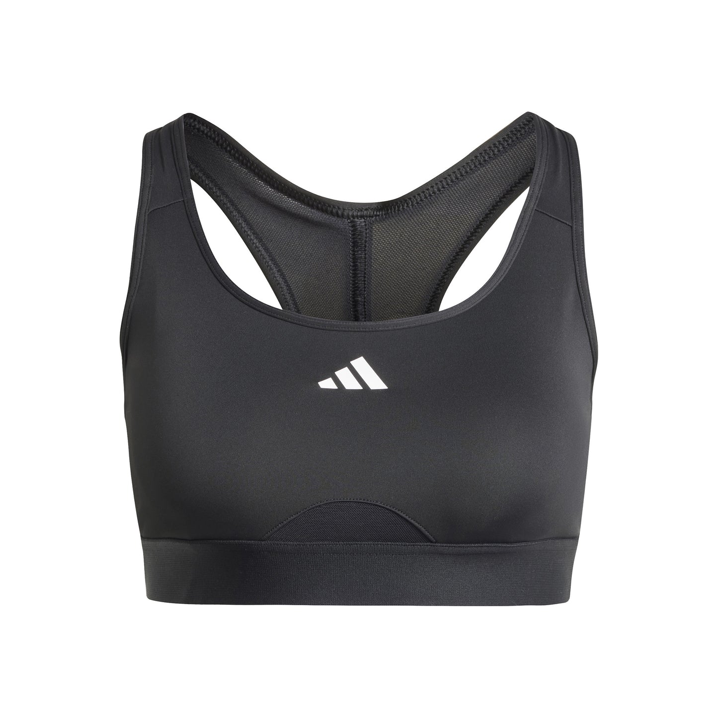 adidas Powerreact Training Sport-BH Damen - schwarz