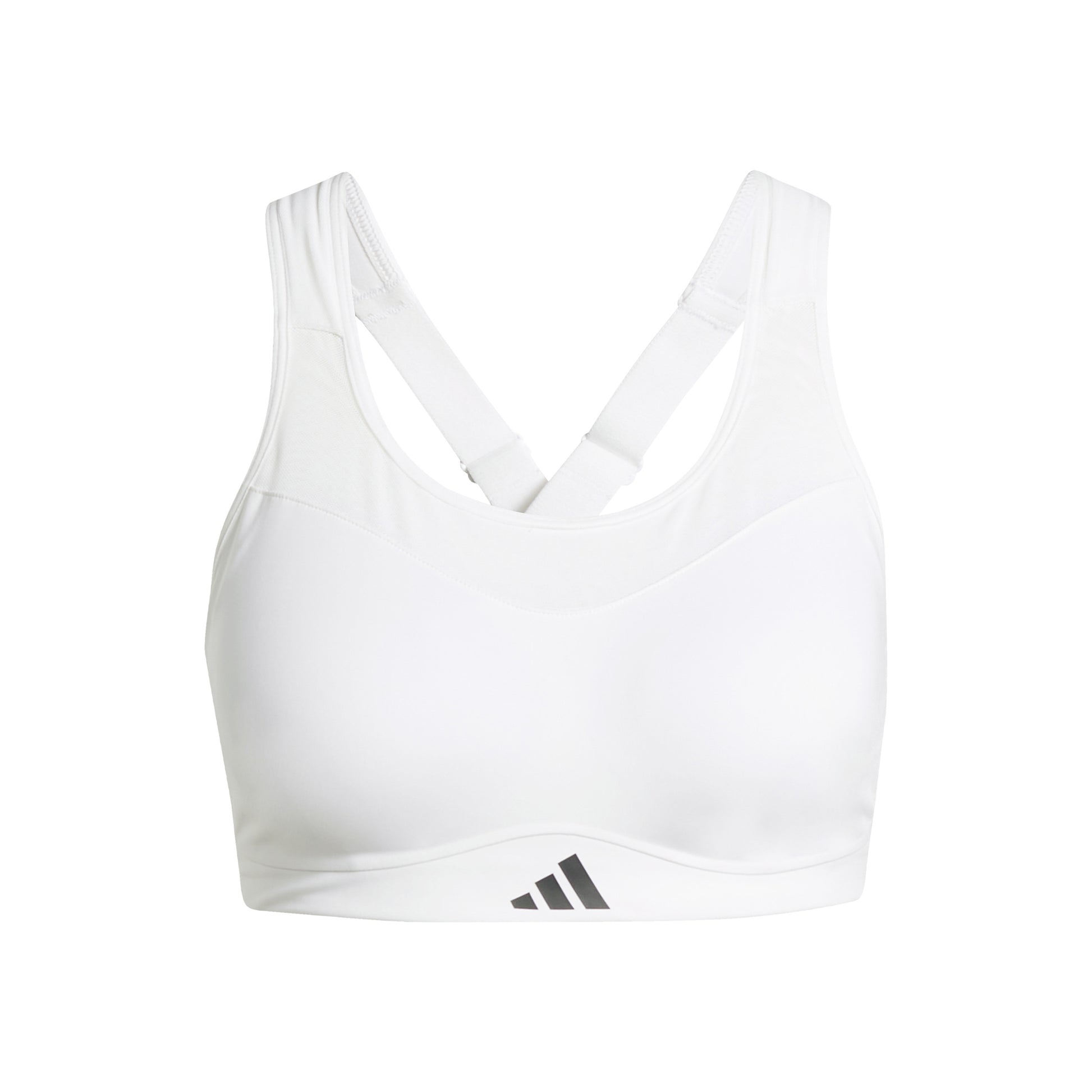 adidas Impact Training High Support Sport-BH Damen - weiß