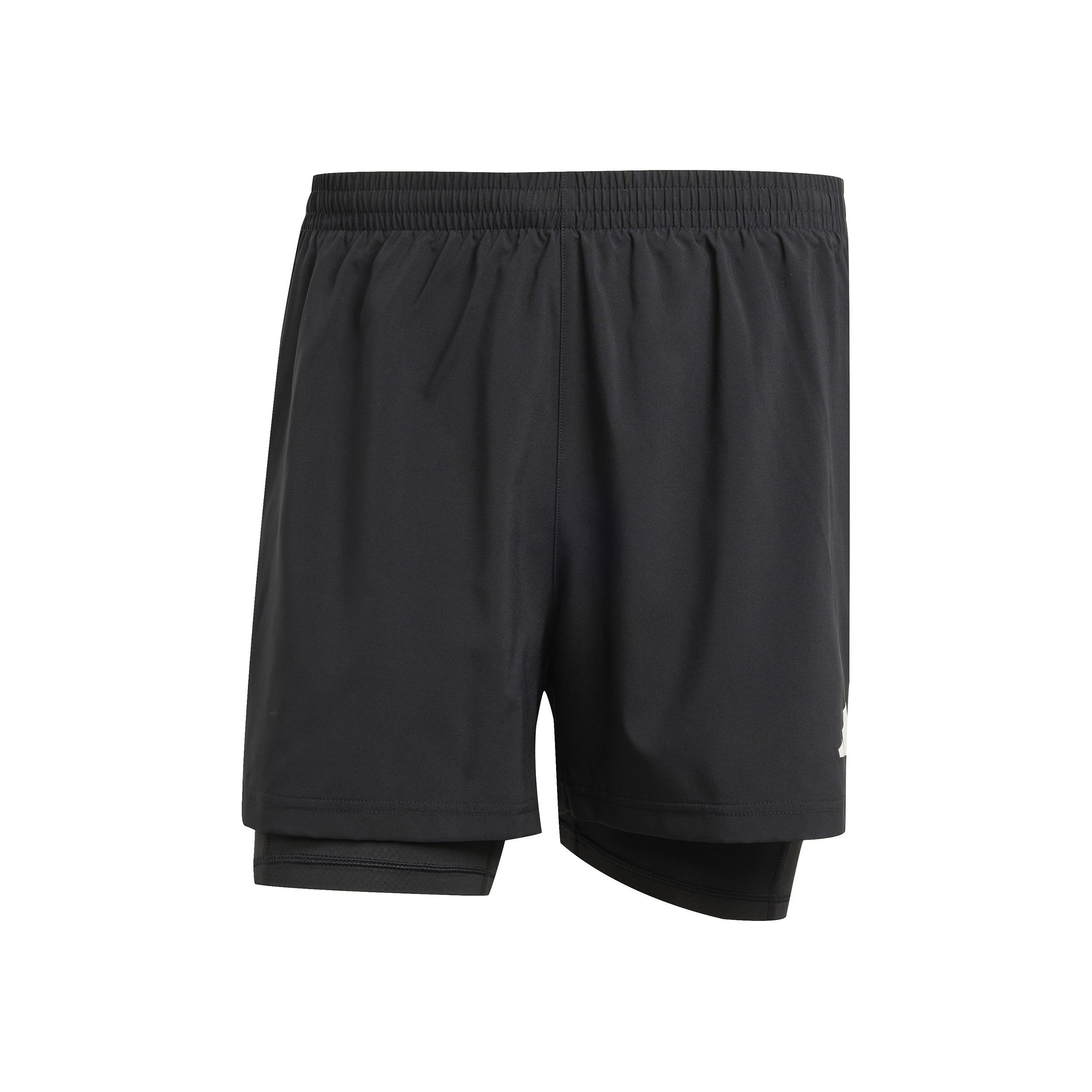 adidas Own the Run 2in1 Laufshorts Herren - schwarz,