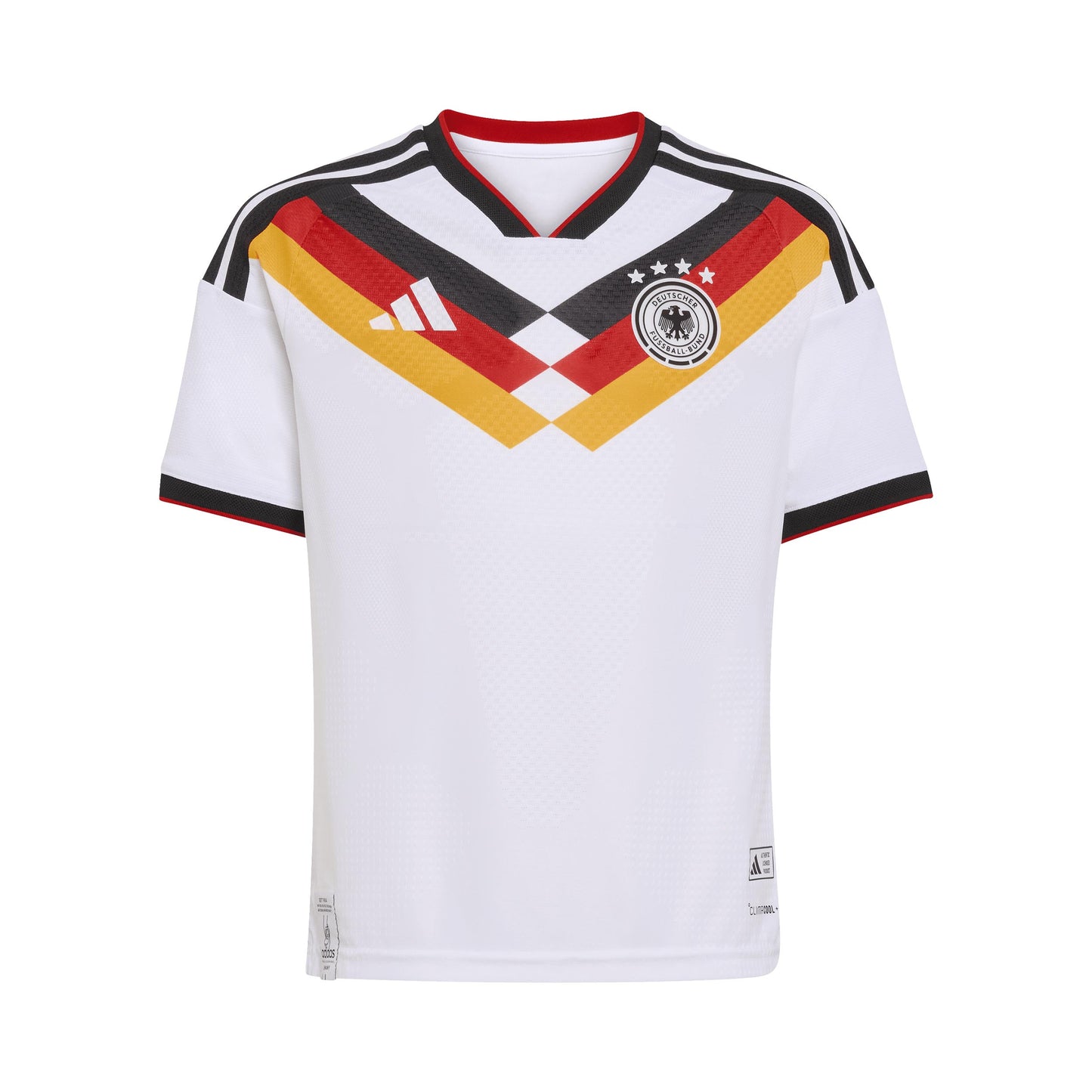 adidas DFB Home T-Shirt Kinder-weiß