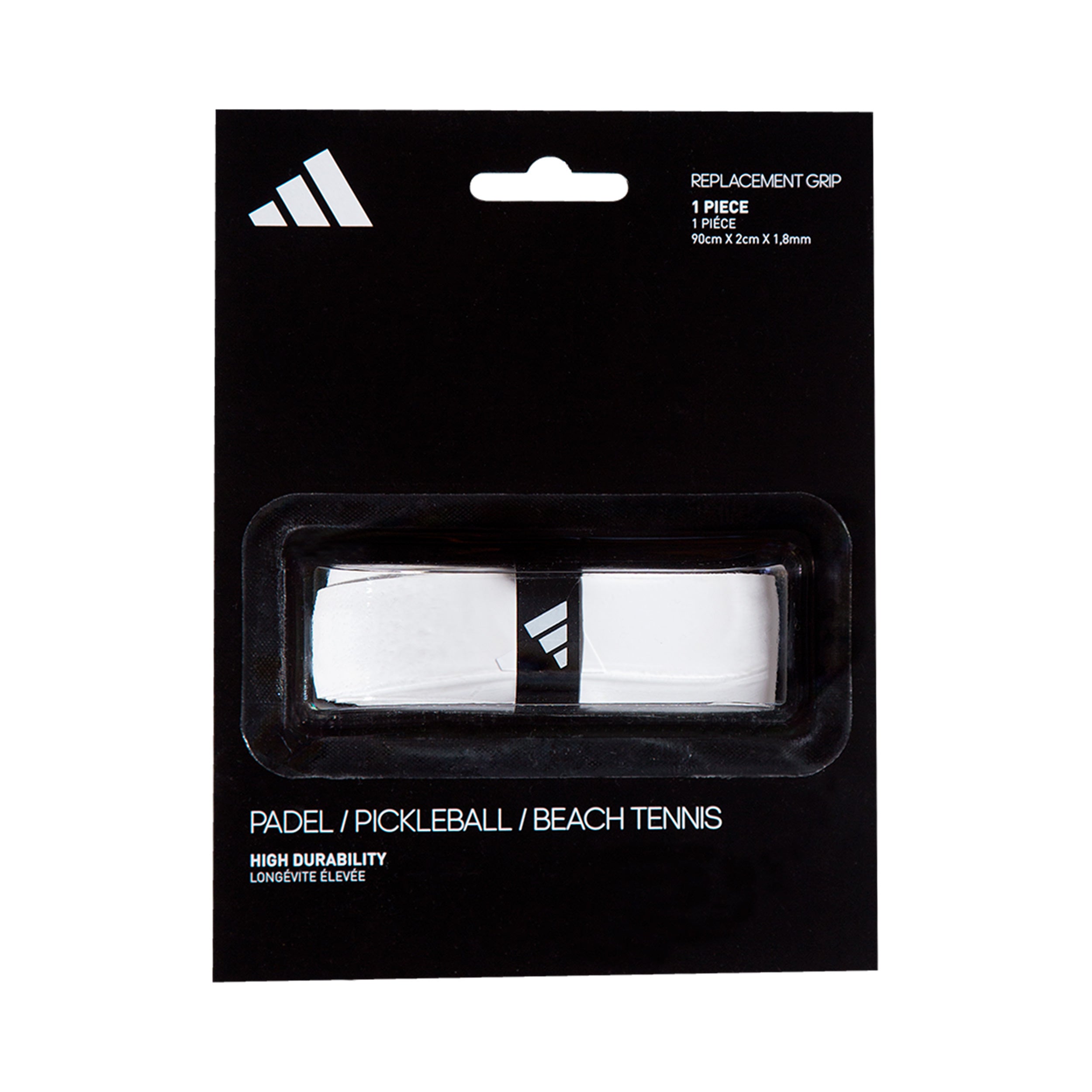adidas Padelbasisgriffband-Weiß