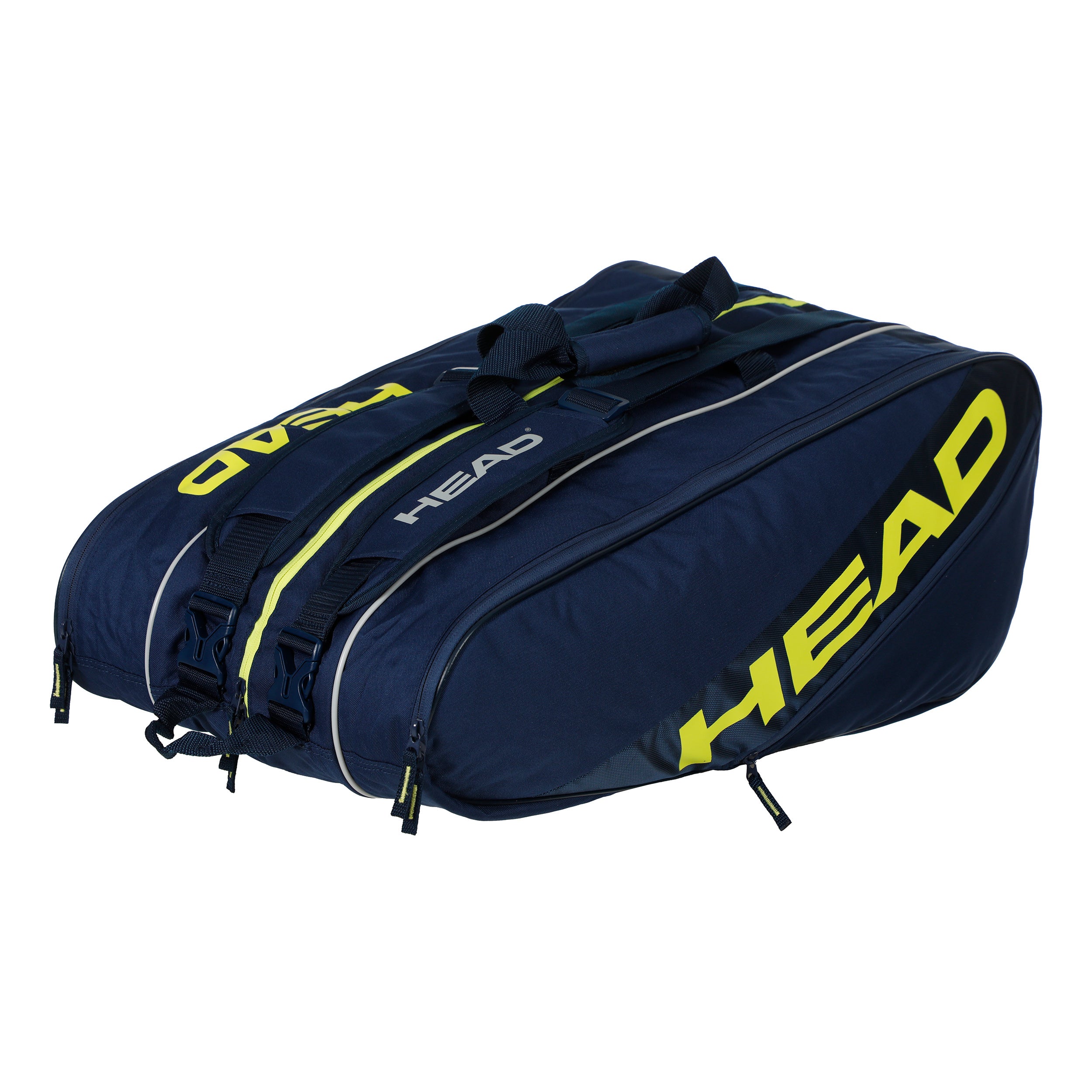 HEAD Team Elite XL Schlägertasche-Blau,Limette