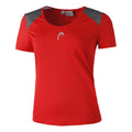 22 Tech T-Shirt Damen - rot,