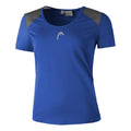 22 Tech T-Shirt Damen - blau,