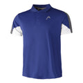 Club 22 Tech Polo Herren-Blau,Weiß