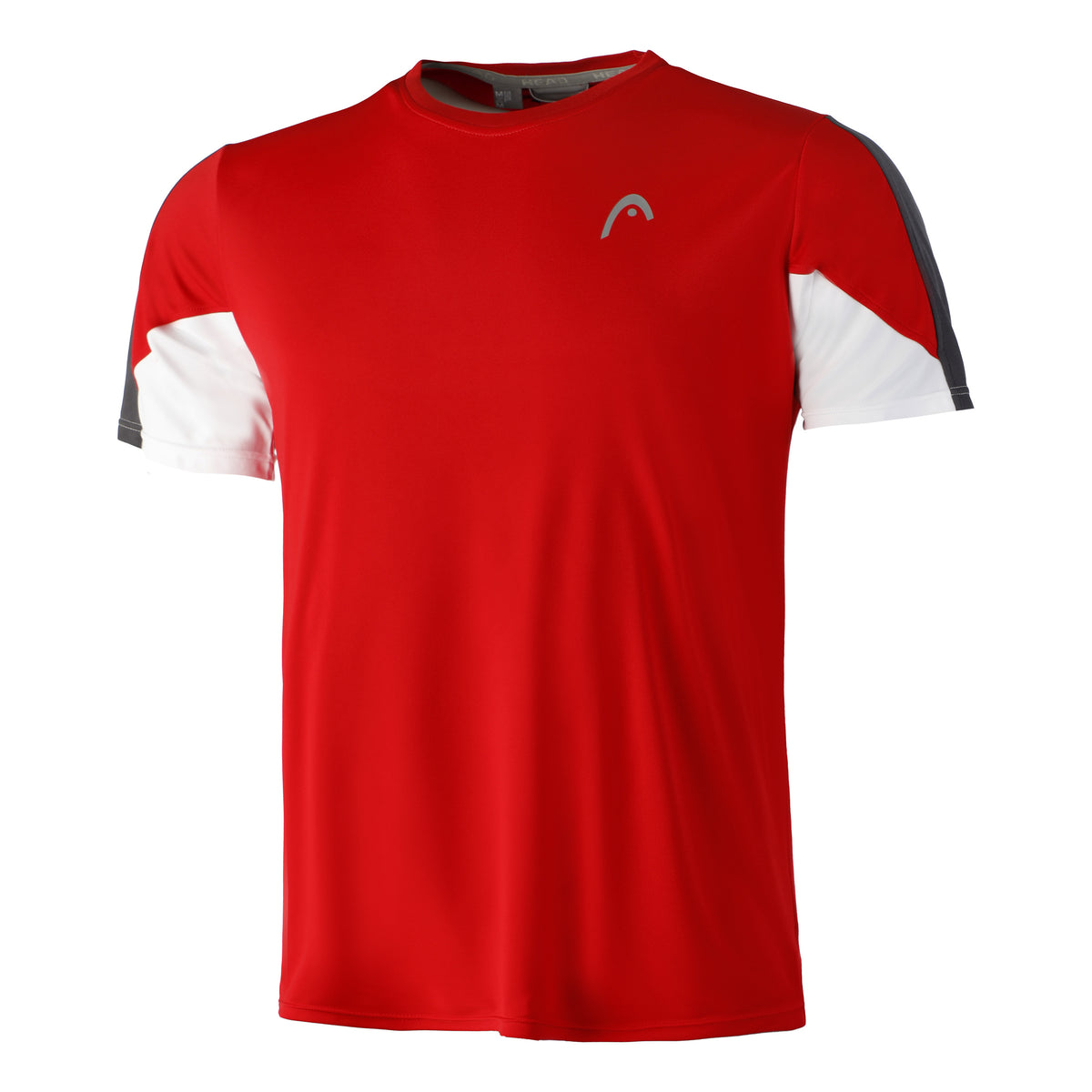 HEAD 22 Tech T-Shirt Herren - rot, weiß