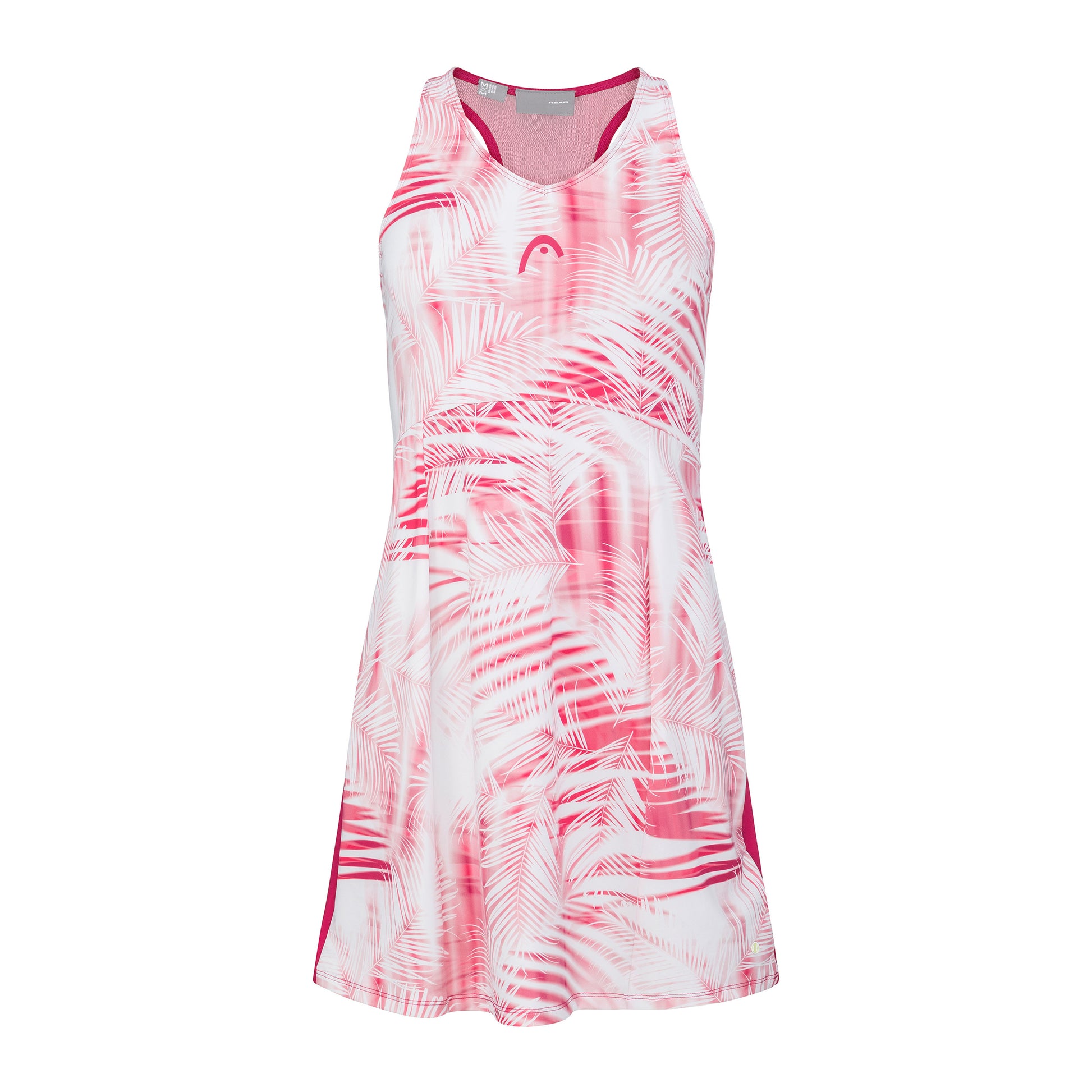 HEAD Spirit Kleid Damen - weiß, pink