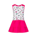 Tennis Kleid Mädchen - pink, mehrfarbig