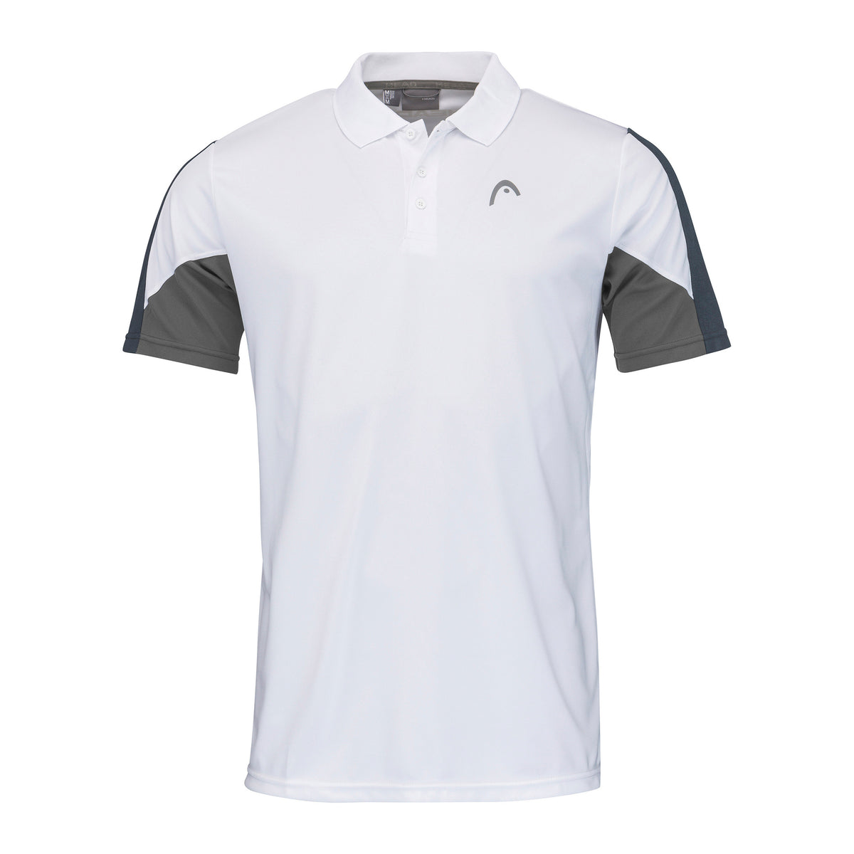 HEAD Club Tech 22 Polo Herren - weiß, dunkelblau