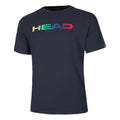 Rainbow T-Shirt Herren - blau,