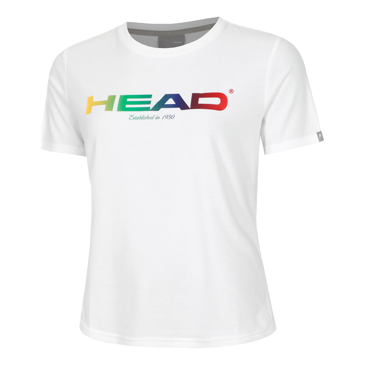 HEAD Rainbow T-Shirt Damen - weiß,