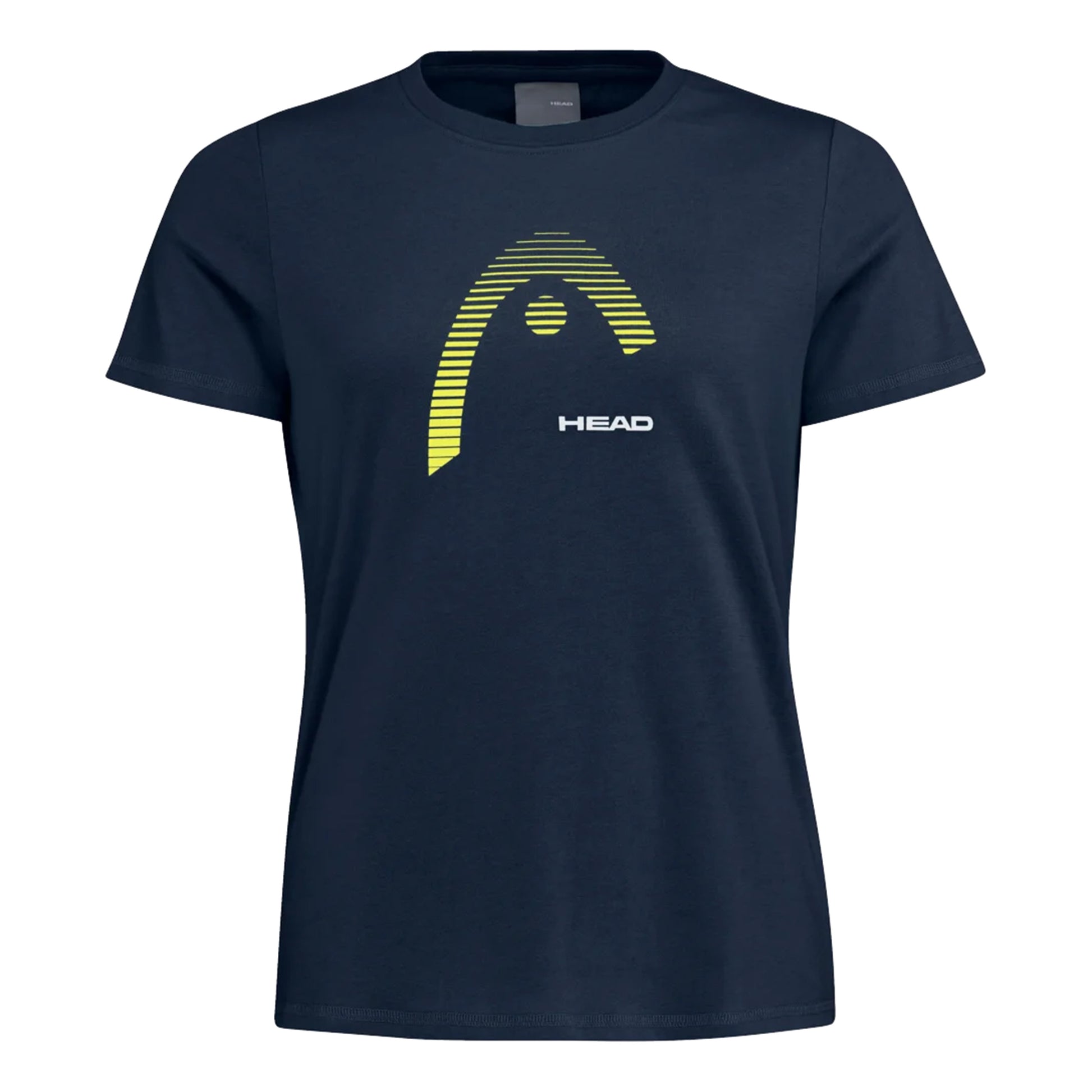 HEAD Lara T-Shirt Damen - dunkelblau, gelb