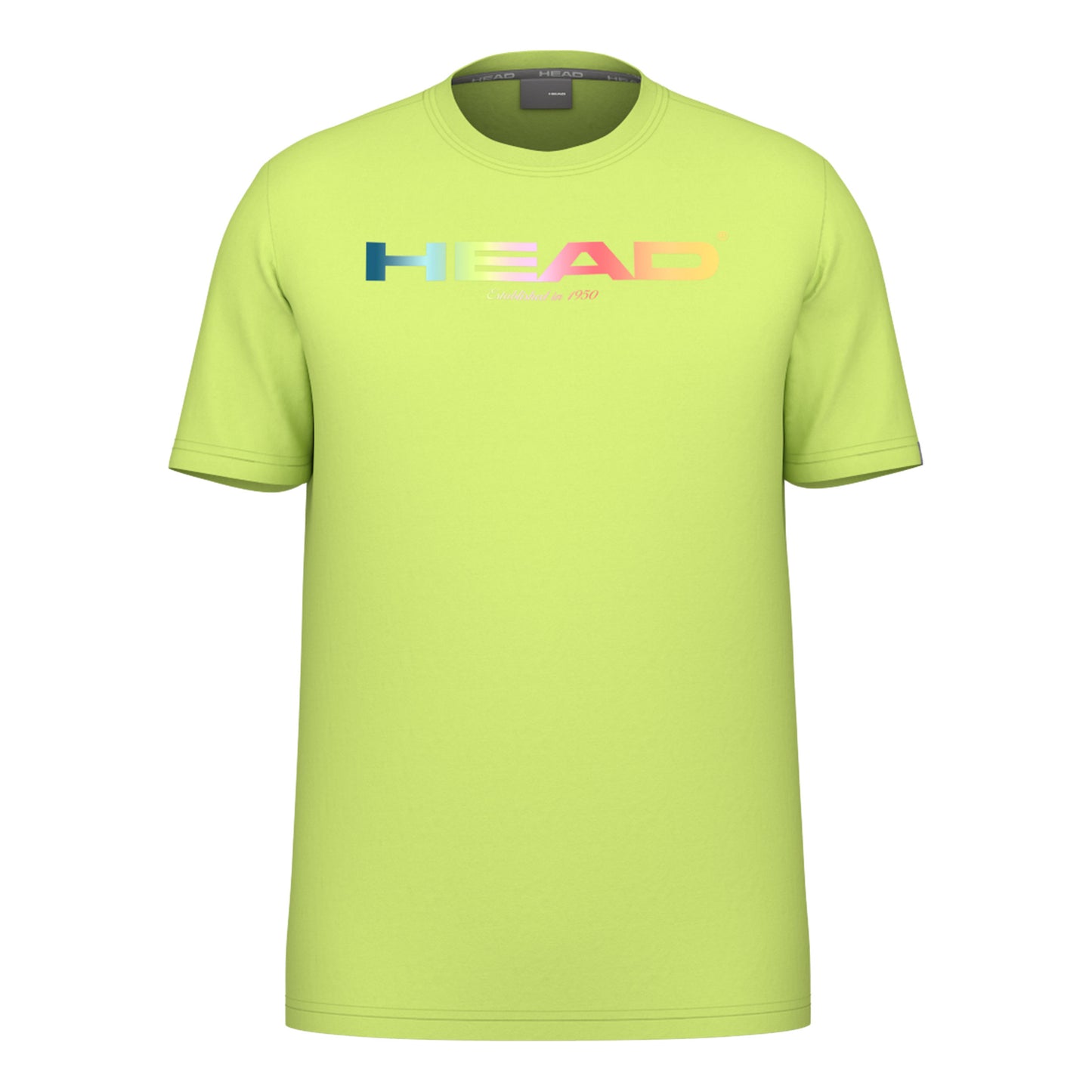 HEAD Rainbow T-Shirt Herren-Limette