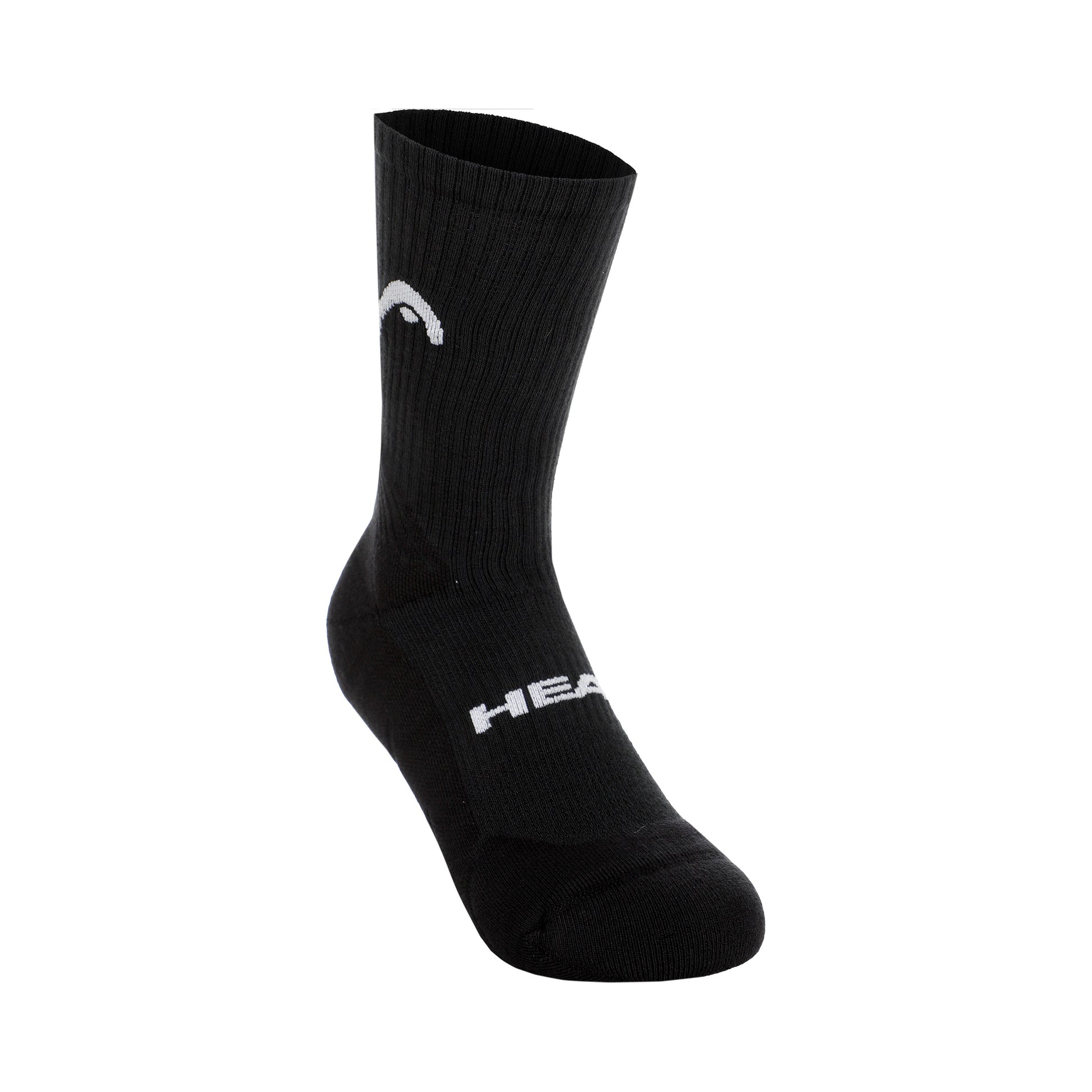 HEAD Tennis Crew Athletes Tennissocken 1er Pack-Schwarz
