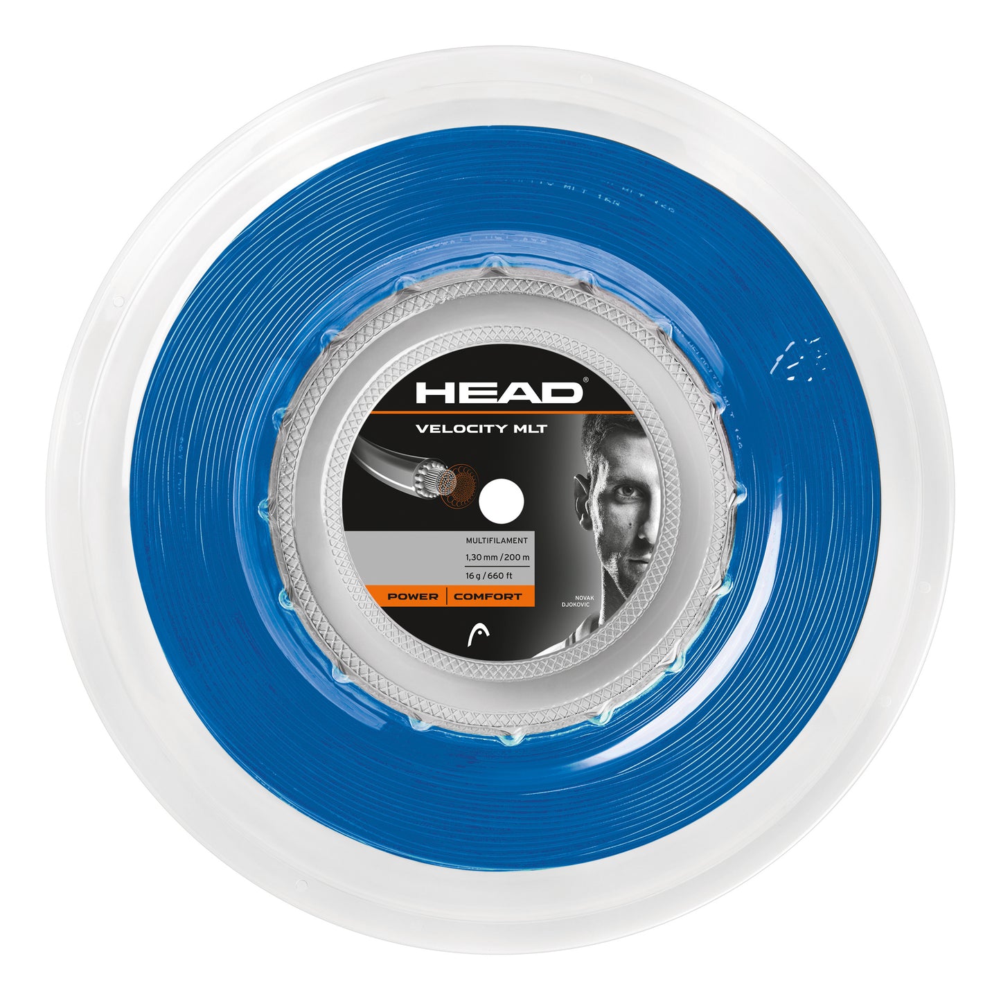 HEAD Velocity MLT Saitenrolle 200m - blau