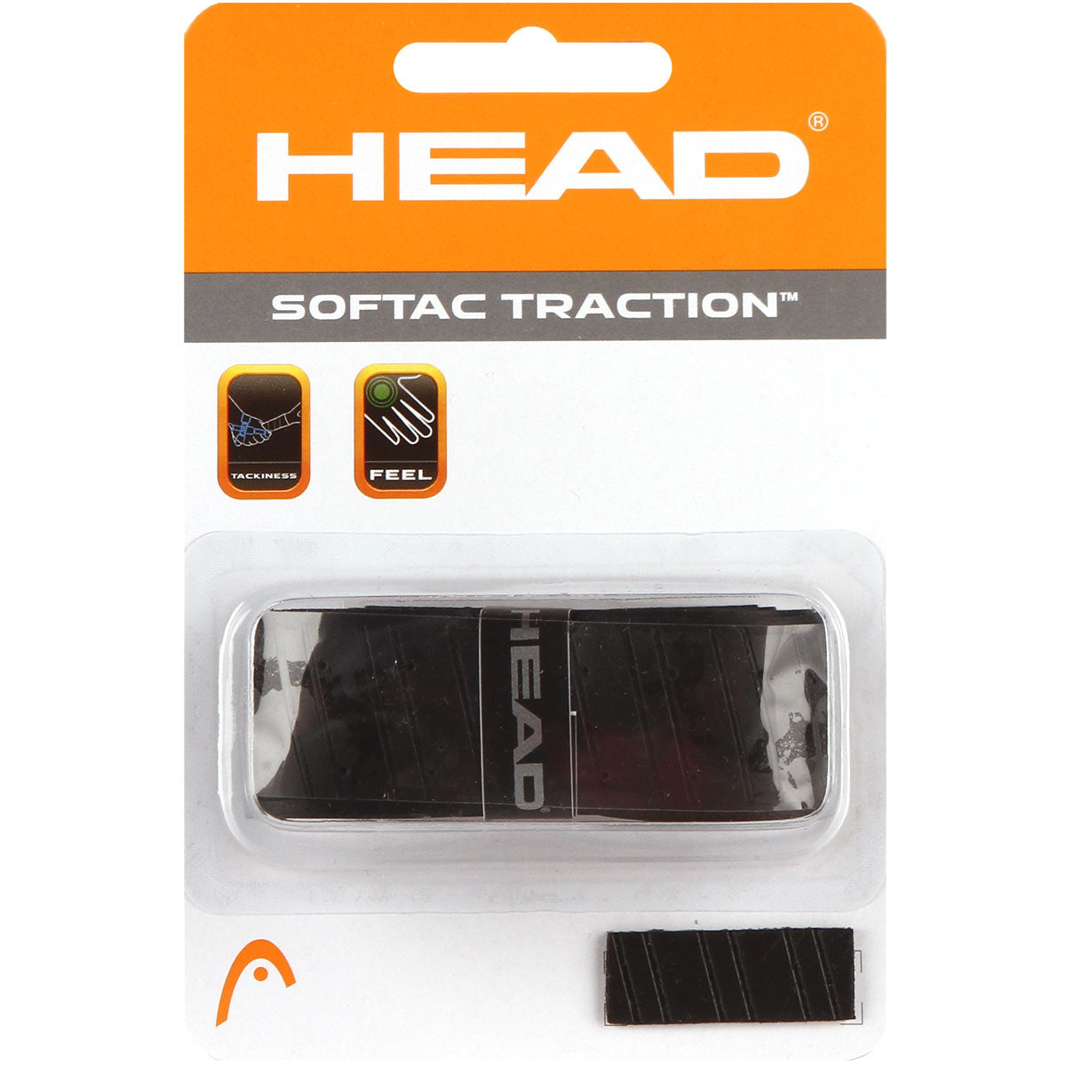 HEAD SofTac Traction 1er Pack-Schwarz