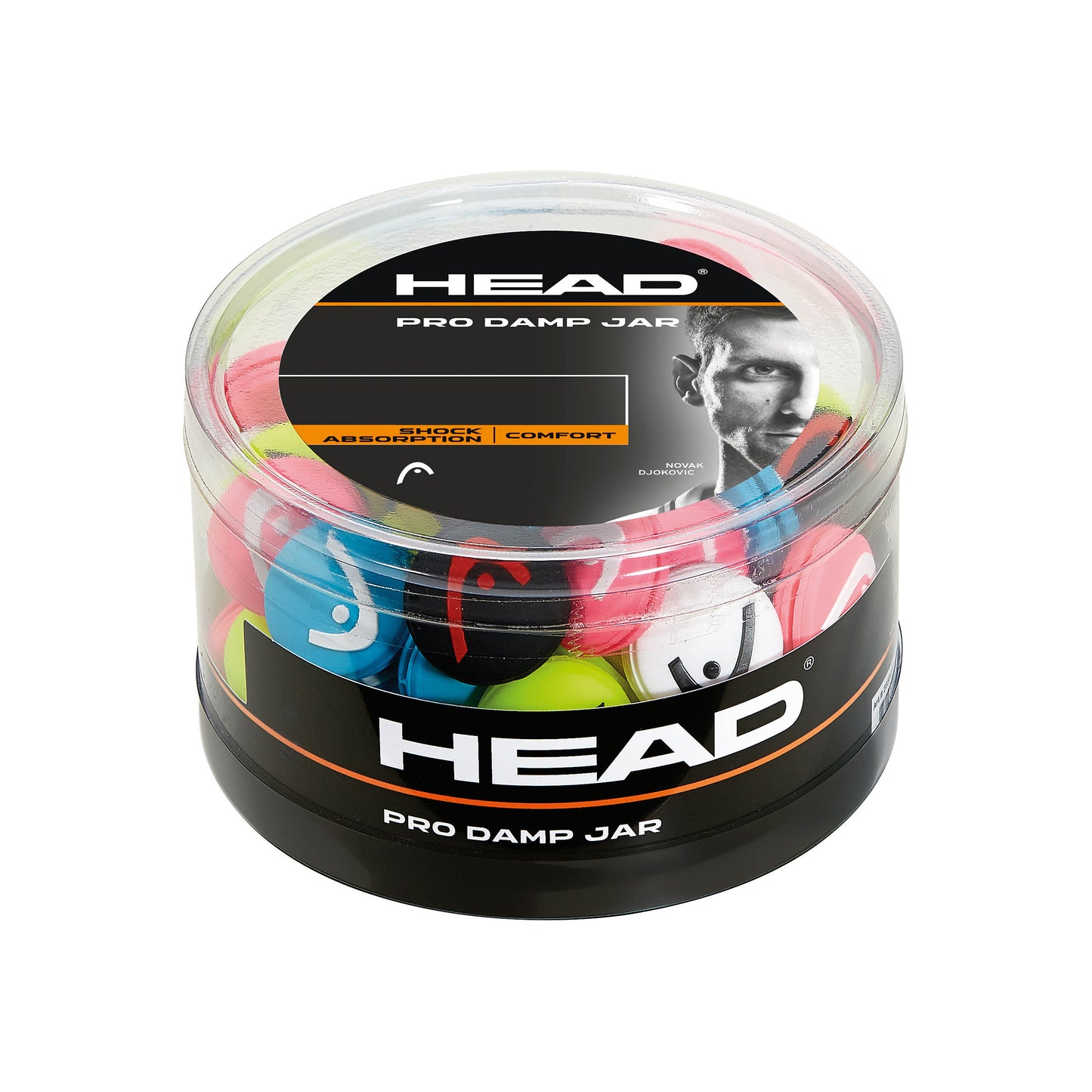HEAD Pro Damp Mixed Dämpfer 70er Box-Mehrfarbig