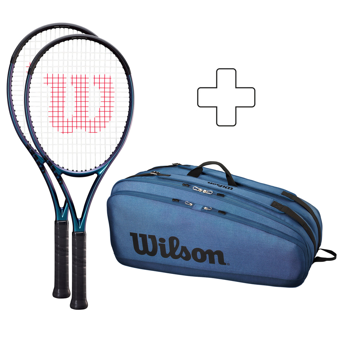 Wilson 2x 100 V4.0 plus Schlägertasche
