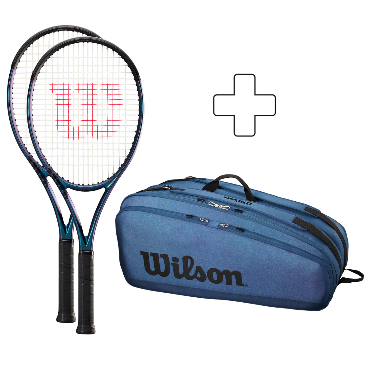 Wilson 2x Ultra 100L V4.0 plus Schlägertasche