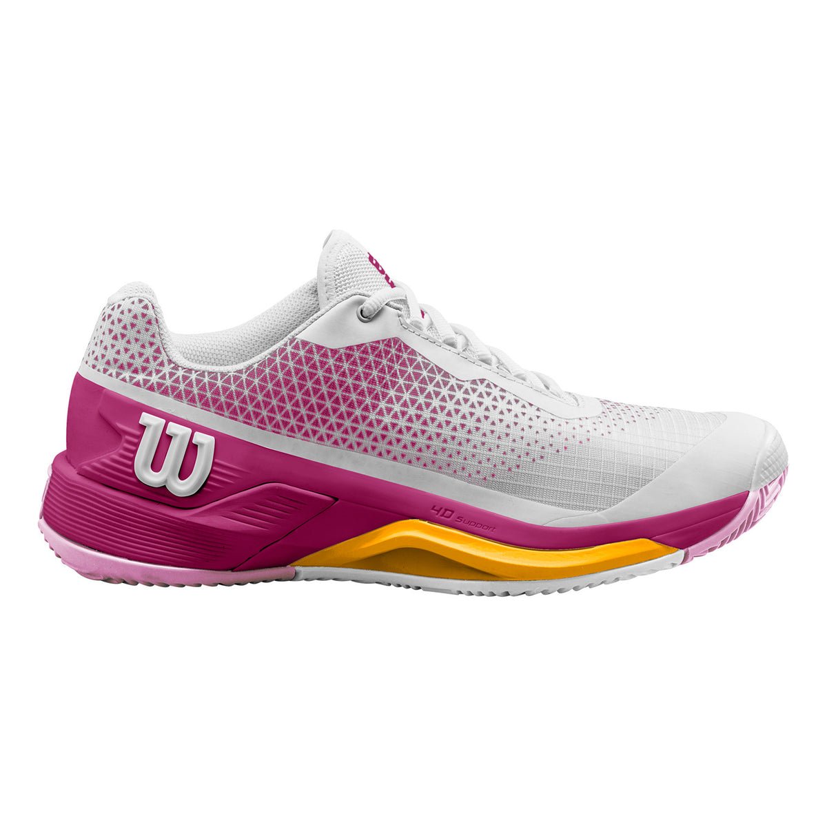 Wilson Pro 4.0 Sandplatzschuh Damen - pink, gelb