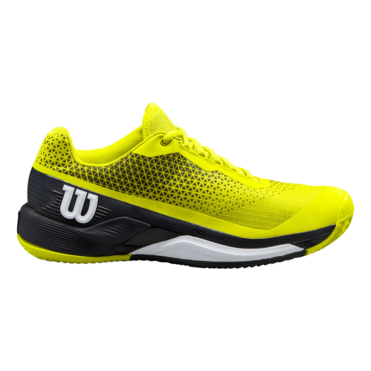 Wilson Pro 4.0 Sandplatzschuh Herren - neongelb, schwarz