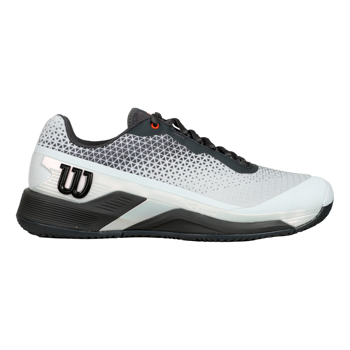 Wilson Rush Pro 4.0 Sandplatzschuh Herren - hellblau, dunkelgrau