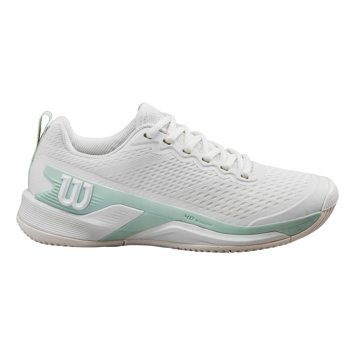 Wilson Rush Pro 4.5 Allcourtschuh Damen - weiß, hellblau