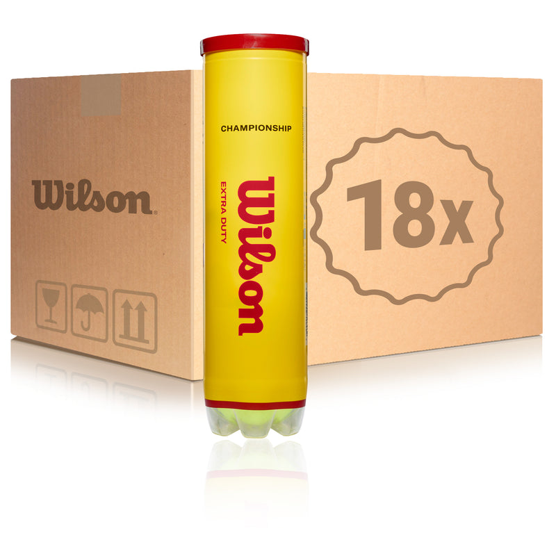 Wilson US Open Tennis Balls - Lot 40 Balles Premium (10 Boîtes De 4) Jaunes