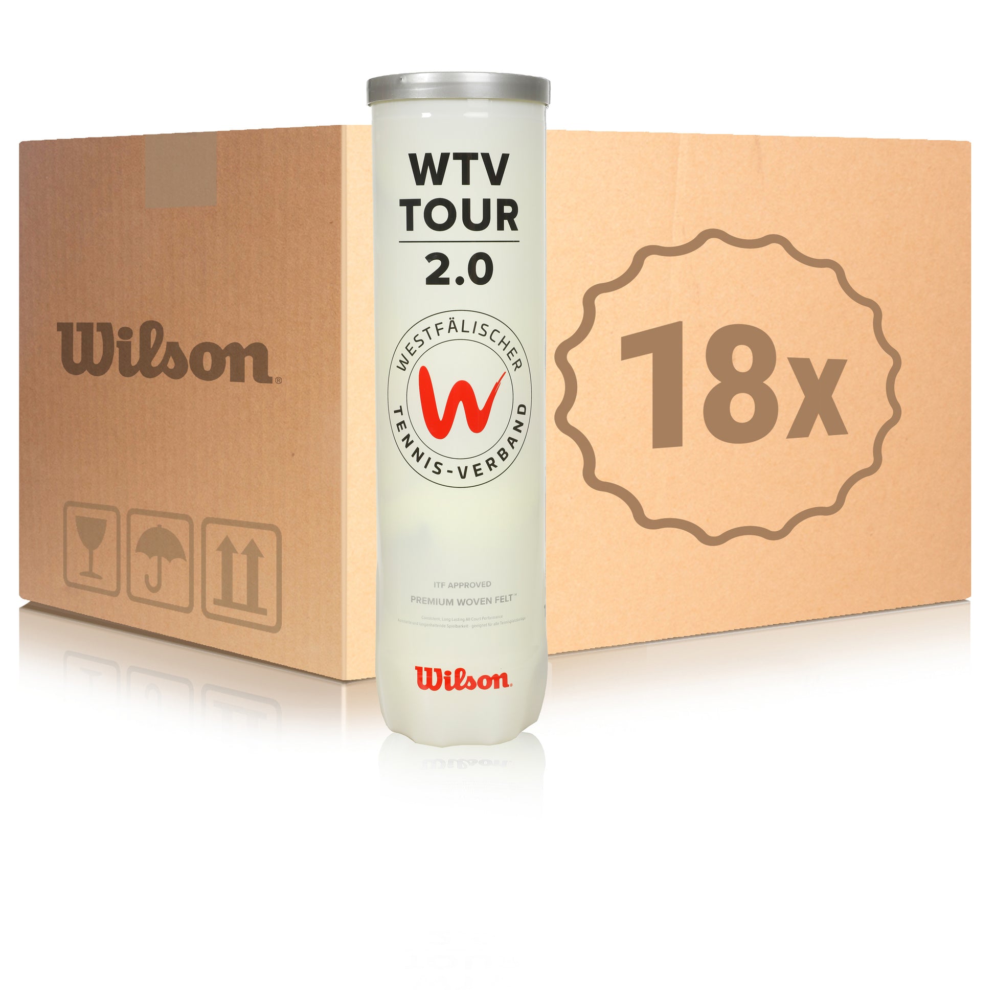 Wilson 18x 4er Dose WTV TOUR 2.0