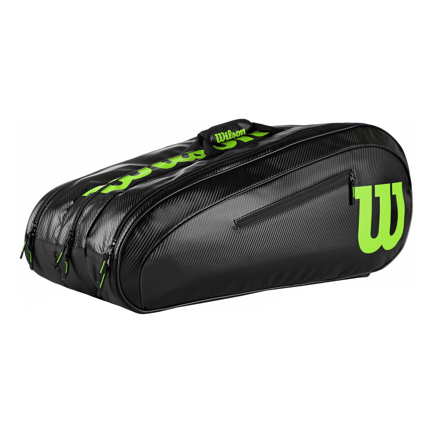 Wilson Elite Schlägertasche 15er Special Edition-Schwarz,Limette