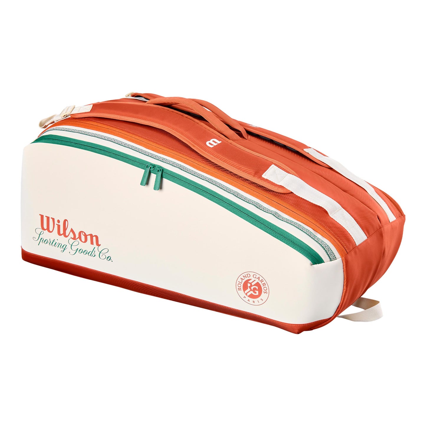 Wilson Tour Team Roland Garros Schlägertasche 9er - creme