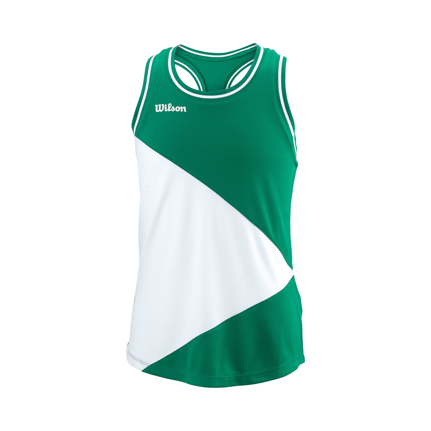 Wilson Team Tank-Top Mädchen-Grün,Weiß