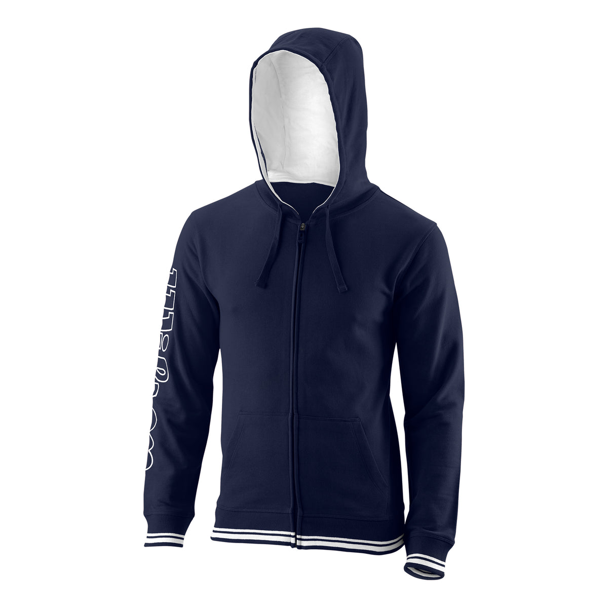 Wilson Team II Sweatjacke Herren - dunkelblau, weiß