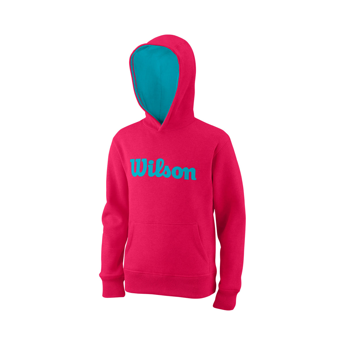 Wilson Script Hoody Kinder - pink, türkis